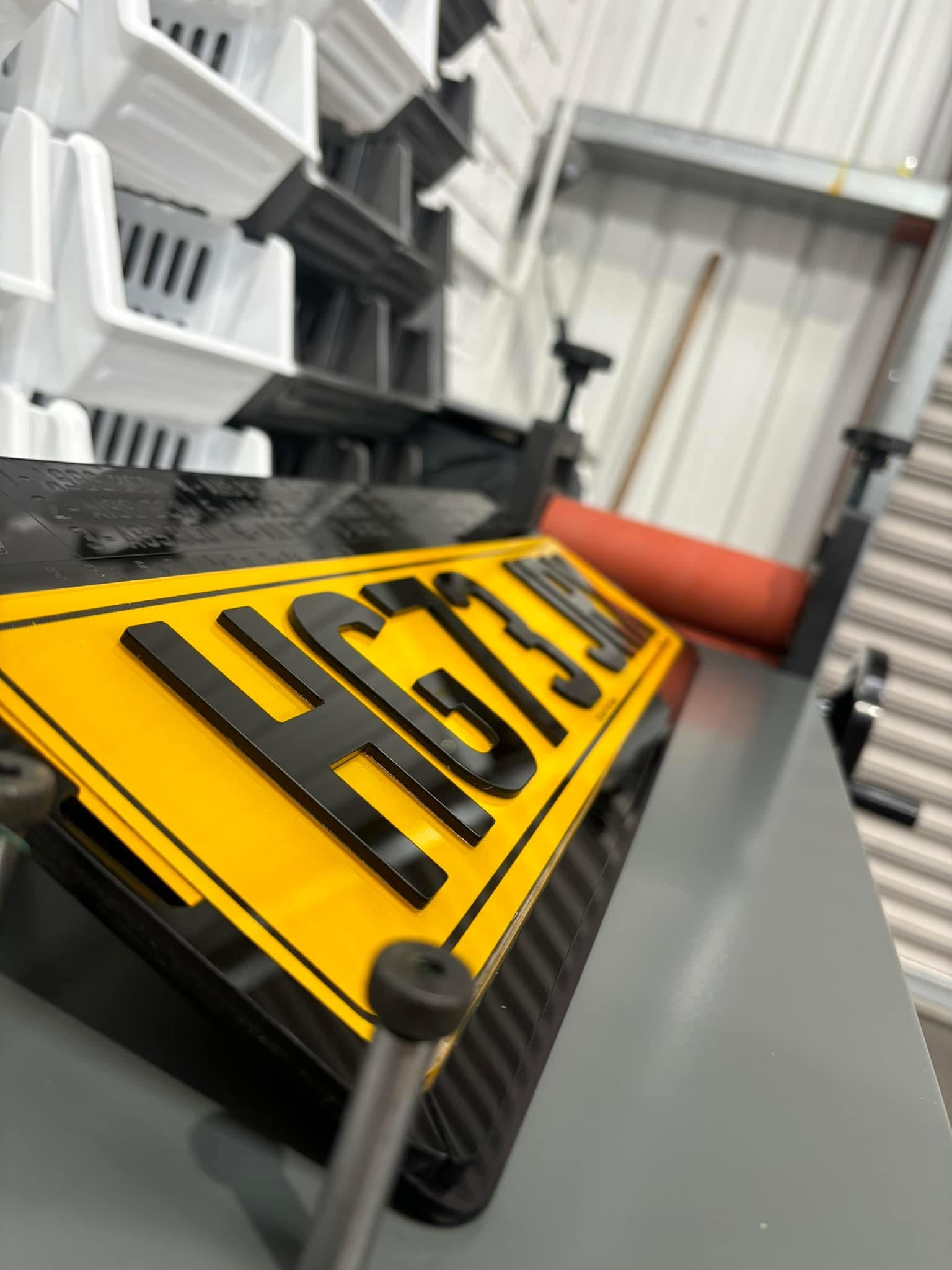 4D 3MM UK number plates